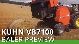 KUHN launches VB7100 high spec high density baler