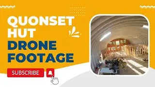 Drone Video: Quonset Hut Under Construction