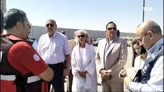 تصريحات البروفيسور وليد عمار رئيس وفد منظمة الصحة العالمية خلال زيارته إلي معبر رفح البري