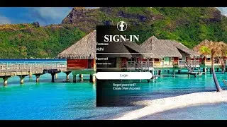 how to make a transparent login page using html and css
