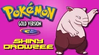 Pokemon Gold: SHINY DROWZEE After 13 RE's