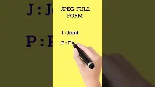 JPEG full form| Full form of JPEG | 