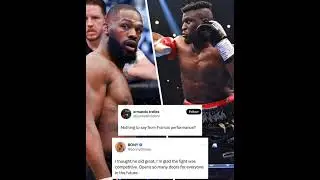 JON JONES ON NGGANU #ufcko #combatsport #mma #ufc #jonjones