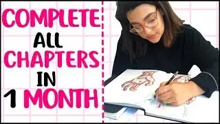TIMETABLE TO Study Everything In Just 30 Days Before Board Exams |BiologyBytes