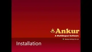 Installation of Ankur 2.0