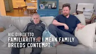 Familiarity… I mean family breeds contempt.