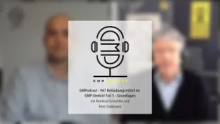 GMPodcast Video - #67 Betäubungsmittel im GMP-Umfeld Teil 1 - Grundlagen mit René Sodemann