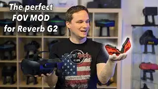 The REALLY perfect FOV mod for the HP Reverb G2 with nose insert!