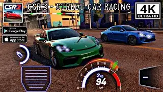 CSR 3 - Street Car Racing  || Android - iOS 4K 60fps Gameplay