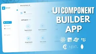 Full Stack UI Components Builder App Using, React, Next Js, Mongo DB, Tailwind CSS