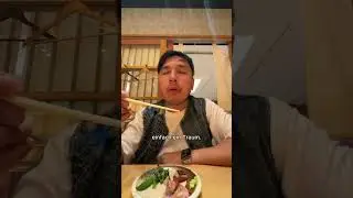 Erstes Mal luxuriös Sushi gegessen in Tokyo 🍣😱