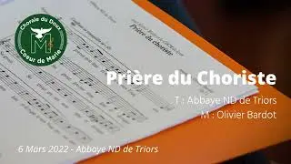 Prière du Choriste - Olivier Bardot - CDCM