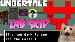 Undertale - Lab Skip (Speedrun Trick)