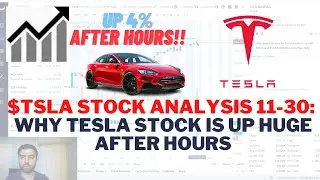 $TSLA: WHY TESLA STOCK IS UP HUGE AFTER HOURS! Tesla Stock Update: Live Well Live Wealthy