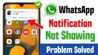 whatsapp notification not showing on home screen 2024 | whatsapp message notification not showing