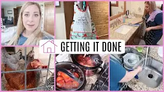 GETTING IT DONE / MY HOUSEWIFE LIFE /  CLEAN WITH ME