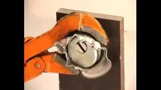 Врезная итальянская броненакладка Disec Monolito System