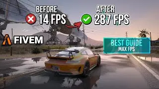 How To FIX FPS Drops, Shutters & Boost FPS in FiveM (GTA V)✅| FiveM FPS 2024