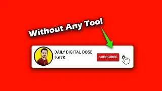 How to Create Subscribe & Bell Button Animation [FREE] | Subscribe Intro Animation Kaise Banaye