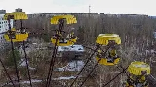 Winter in Pripyat town /  Зима в Припяти