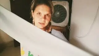 Как я шью юбку ручными швами, без машинки, без ножниц, без сантиметровой ленты