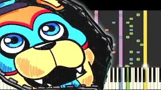 FNAF Security Breach - Sad Ending Theme - Piano Remix