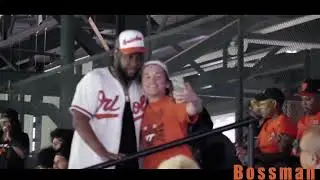 BOSSMAN RETURNS TO THE LAND OF THE O ORIOLES GAME