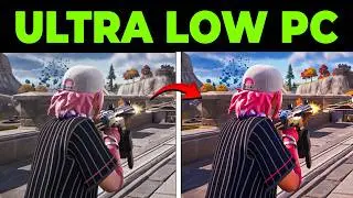 Get Ultra LOW Graphics In Fortnite! (240+ FPS)