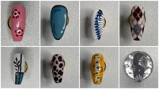 Nail art compilation || Easy at home nail art design ideas || How to do simple nail art diy