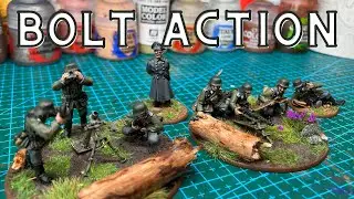 Starting Bolt Action: (Ep2) - Blitzkrieg German Support Group - Unbox | Build | Paint