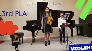Sibling harmony | Throwback 2025 Winter Recital - 3rd Place Violin Duet | Brilliance Music Academy