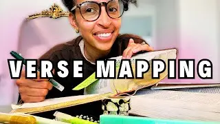 How I Verse Map as an ABSOLUTE BEGINNER 📚 In-Depth Bible Study with Me, I'm Resentful 😤Ephesians 4
