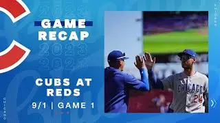 Game Highlights: Belli, Suzuki & Happ Homer, Jordan Wicks is Solid in Game 1 Win vs. Reds | 9/1/23