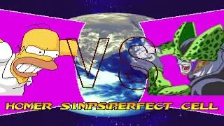 Chrigar Mugen: Homer Simpson vs Perfect Cell