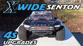Senton 3s with Wide A-Arms & Metal Diff Upgrades