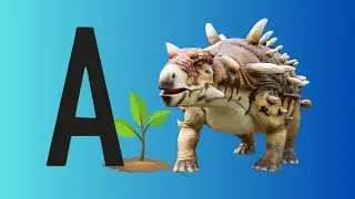 4 Cool Dinosaurs whose Names Start with Letter A. Fun Facts.