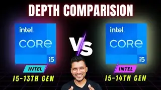 Intel Core i5 13th Gen Vs Intel Core i5 14th Gen  - In Depth Comparison 🔥🔥 i5 13450HX vs i5 14450HX