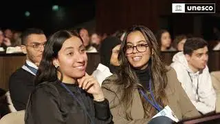 2024 UNESCO Master Class against Racism & Discrimination with Khaby Lame, the most popular TikToker