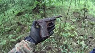 Вальтер P 38 & Вальтер Leu.P.42 . Walther. Military hunter in Russia