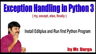 Python Coding 2024 - 16 Install Editplus and Run first Python Program