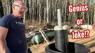 Bryan's Strange Idea for Insulating the Water Line