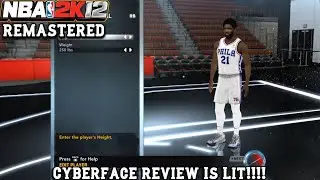 NBA 2K12 Remastered 2K23 CyberFace Review