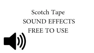 Scotch Tape SOUND EFFECT