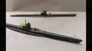 U47 1:700 Flyhawk Diorama