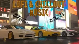 Honda NSX Generations with Chill & Lofi Vibes