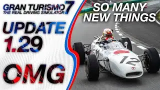 GT7 NEW UPDATE 1.29 BEST ONE YET?! NEW TRACK, NEW CARS AND MORE! (Gran Turismo 7 Update 1.29)
