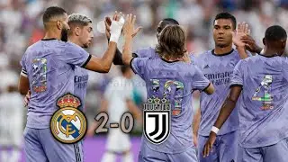 Real Madrid vs Juventus 2-0 Hightligts | Pre-Season 2022