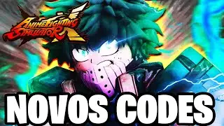 TODOS OS NOVOS CODÍGOS DA NOVA UPDATE 1 DO Anime Fighting Simulator X