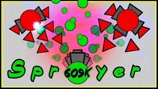 Diep.io - Sprayer (609k - 4TDM)