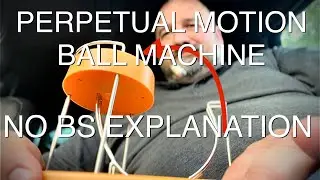 No BS explanation / reveal as how this “perpetual motion ball machines” actually work